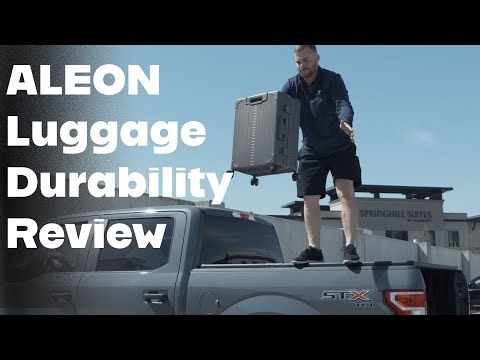 Aleon Luggage Durability Review – Drop Tests, Slams & Real-World Destruction
