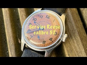 Revue Sport full watch service.