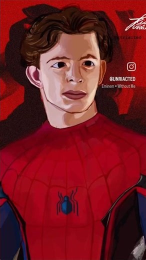 Spiderman fan art #SpiderMan #Shorts #Marvel #tomholland #spidermanbrandnewday #art #artist #fyp