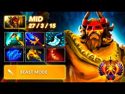 [7.38C] NEW META - Beastmaster MID | Full Gameplay Dota Class