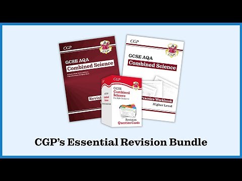 CGP’s GCSE Combined Science Revision Bundle has everything you need all in one place!