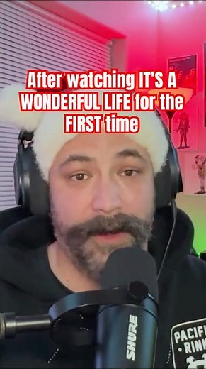 First Time Watching It’s a Wonderful Life — Favorite Movie in Years?! #shorts