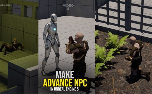 虚幻引擎5.5 ！制作高级 NPC！