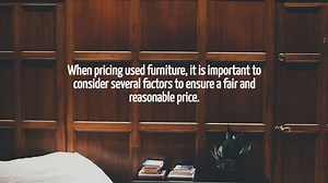 How To Price Used Furniture