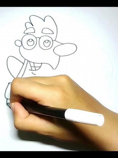 How To Draw Tico Dora The explorer Step by Step