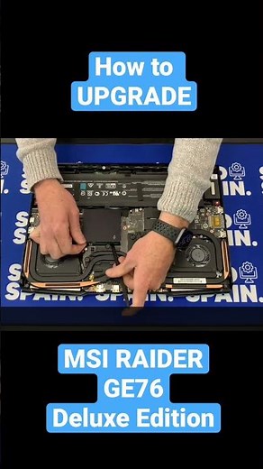 Upgrade MSI Raider GE76 Deluxe Edition