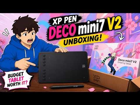 Budget tablet worth it?|| Unboxing XP PEN || ‪@SOIME-X‬ #animation #rgbucketlist
