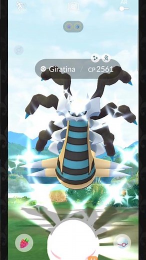 👻 Origin Forme Giratina Is INSANE! 🔥 #pokemongo #pokemon #catchlegendarypokemon #short