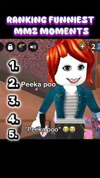 Ranking Funniest MM2 Moments #roblox