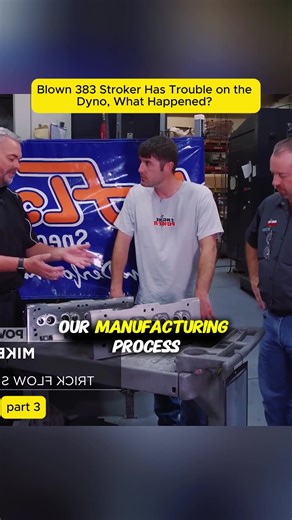 Blown 383 Stroker Has Trouble on the Dyno p3#engine #engineering #car #projectcar #fyp