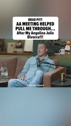 #BradPitt’s opening up like never before -- dishing on his first #AlcoholicsAnonymous experience in raw detail ... which came soon after he and #AngelinaJolie called it quits. Full story at the 🔗HERE: https://www.tmz.com/2025/06/23/brad-pitt-alcoholic-anonymous-angelina-jolie-divorce/ 🎥: Armchair Expert with Dax Shepard | TMZ