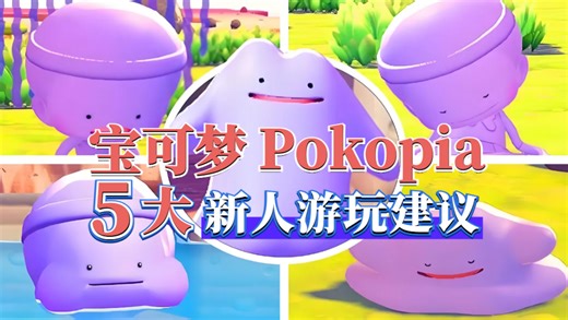 150小时游玩宝可梦Pokopia：5大入坑前建议！