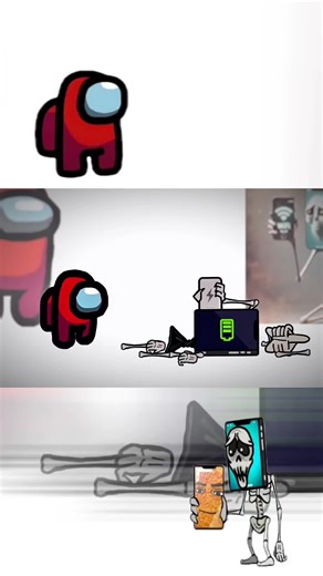 Creepy Cartoon Animation in Among Us - Part 2