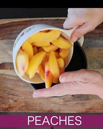 HOW TO MAKE PEACH COMPOTE