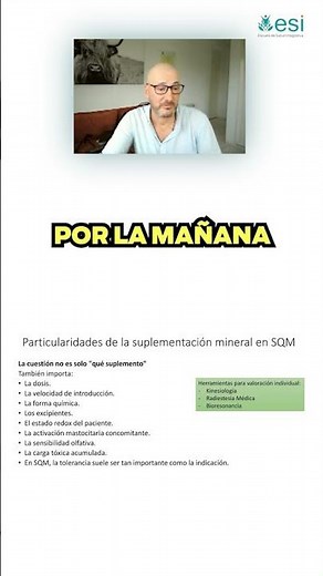 📚 How to Personalize Supplementation for Multiple Chemical Sensitivity - Dr. Sergio Mejía