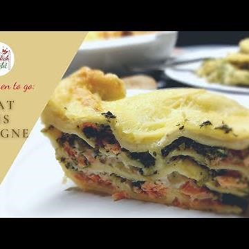 REZEPTE FÜR JEDEN TAG // SPINAT LACHS LASAGNE // leicht gemacht👩‍🍳