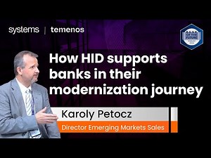 Karoly Petocz discussed how HID supports banks in their modernization journey at BOFF 2024