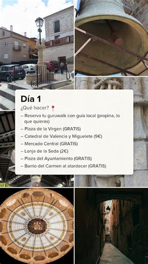Valencia en 2 días con presupuesto bajo — viaje sola