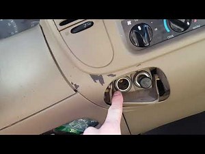 F150 cigarette lighter and power fuses locations 2002