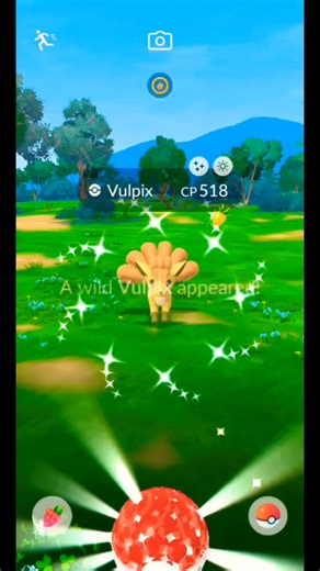 shiny ✨ Vulpix Community day ! #pokemongo #pokemon #shinypokemon