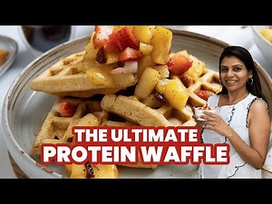 The Ultimate High-Protein Waffles Recipe - Easy, Gluten-Free & Healthy I Healthynidhi