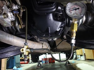 SLS pump pressure testing tool