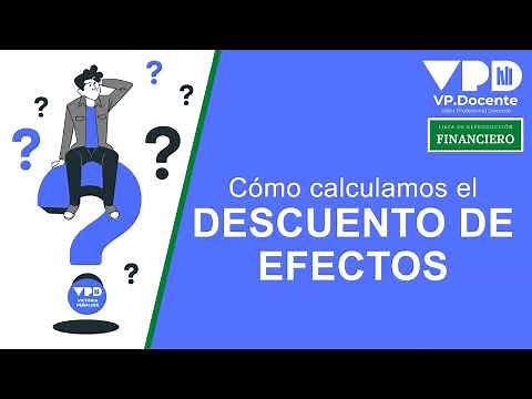 Cómo calculamos el VALOR EFECTIVO en el DESCUENTO COMERCIAL