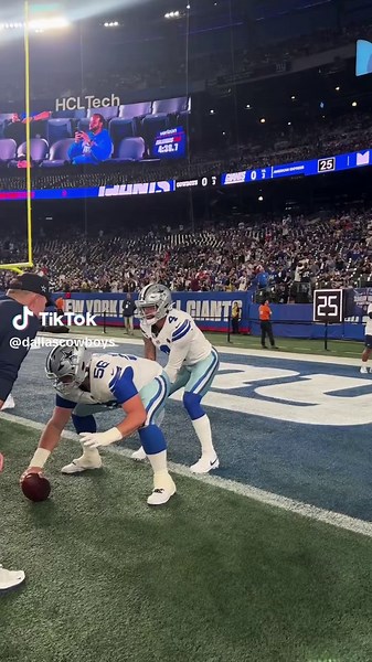 gettin’ in the groove 🤘 #DALvsNYG | @Baylor Scott & White #DallasCowboys #DakPrescott #NFL #NFLGameday 📺: DALvsNYG on NBC
