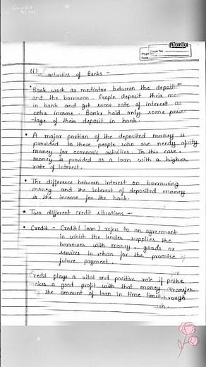 economic class 10 chapter 3 notes (by:- ayush sir)