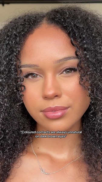 Coloured Contact Lenses for Dark Brown Eyes