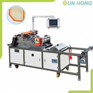 [Hot Item] Full Auto PU Car Air Filter Making Paper Pleating Machine with Glue Injection Function