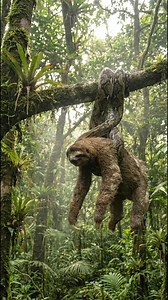 A GIANT PYTHON Coiling a SLOTH #nature #wildlife #snake #python #viralreelsシ #sloth | Ai Heroes