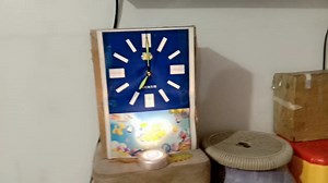 自家钟19点报时(亮灯)