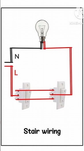 stair wiring connection (so easy) 😯