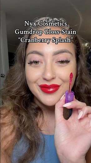 Nyx Cosmetics Gumdrop Lipgloss Stain “Cranberry splash” ❤️💦