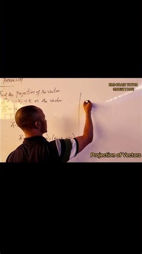 “Scalar Projection of Vector A on B Made Easy! | Vectors in 1 Minute”