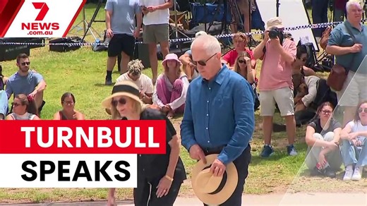 "A surreal experience" Malcolm Turnbull speaks on Bondi shooting massacre