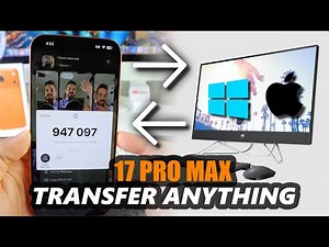 BEST Way To Transfer Files From Apple iPhone 17 Pro Max To Computer