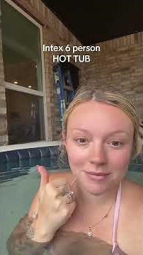 This is your sign to buy a hot tub - intent PurSpa 6 person hot tub - inflatable hot tub - Intex hot
