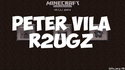 First version of MCPE! - Minecraft PE (Pocket Edition)