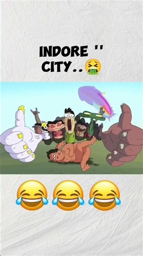 Indore city funny Cartoon#cartoon
