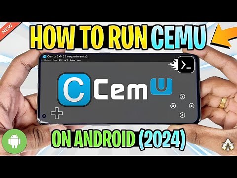 🔥 How To Run CEMU On Android in 2024 With Gameplay Test! | Wii U Emulator on Android