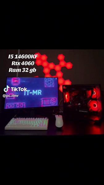 Готовься к новому уровню игры! Наша новая машина — это не просто ПК, это орудие для побед: Процессор: Intel Core i5-14600KF — скорость, которую чувствуешь Видеокарта: RTX 4060 — графика на максималках ОЗУ: 32 GB — плавность в любой ситуации SSD: 1 ТБ Kingston M.2 — моментальный запуск игр Монитор: 24.5” MSI, 300Hz, IPS — идеальная чёткость и отклик Клавиатура: механическая — точность в каждом нажатии Мышь: беспроводная — свобода движений без задержек Играй как про. Только у нас. #гейминг #киберс
