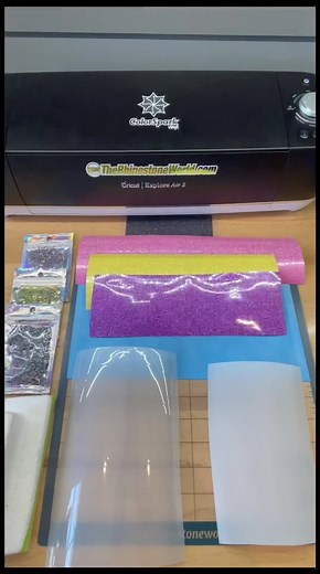 DIY Rhinestone & Glitter Decal with Cricut | How To Make Stickers