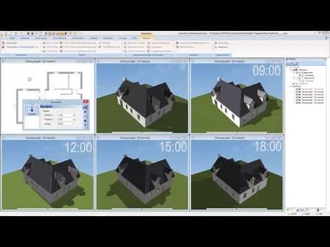 cadvilla® Support - Drehen des Nordpfeils und Einfluß auf 3D Sichbarkeiten