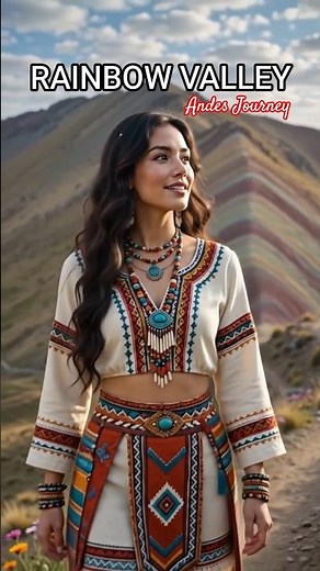Leo Rojas • El Condor Pasa (Summer Version) 🌈 Rainbow Valley of the Andes #peru #andes #shorts