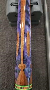 Custom cue on Cuemakers Guild by Ed Petersen @ Eap Cues