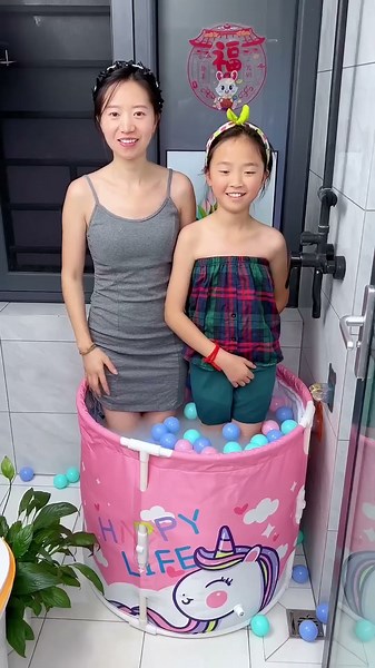 You can take a bath at home with this tub!