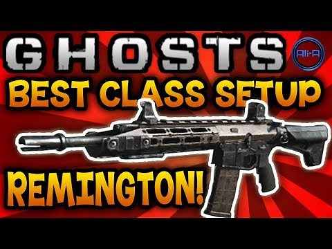 Ghosts: BEST CLASS SETUP - "REMINGTON R5" (Advanced Setup) - Call of Duty: Ghost Gameplay