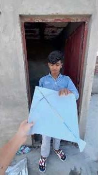 Kite giveaway chote ne bahut saari patang faad di 😱🥲🪁#kite #kiteflying #patang #patangbazi